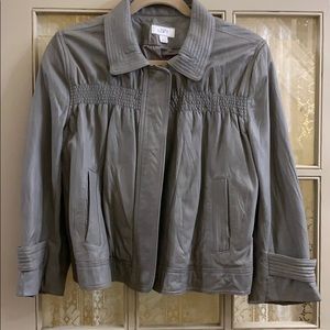 Loft leather jacket